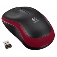 Мышь Logitech M186 (черный/красный) фото 3